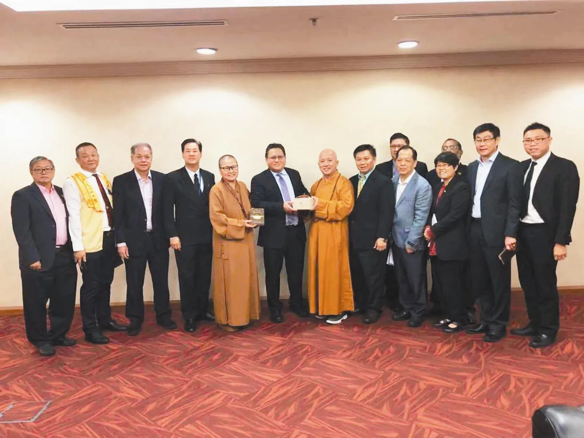大馬佛團交流 拿督關心協助