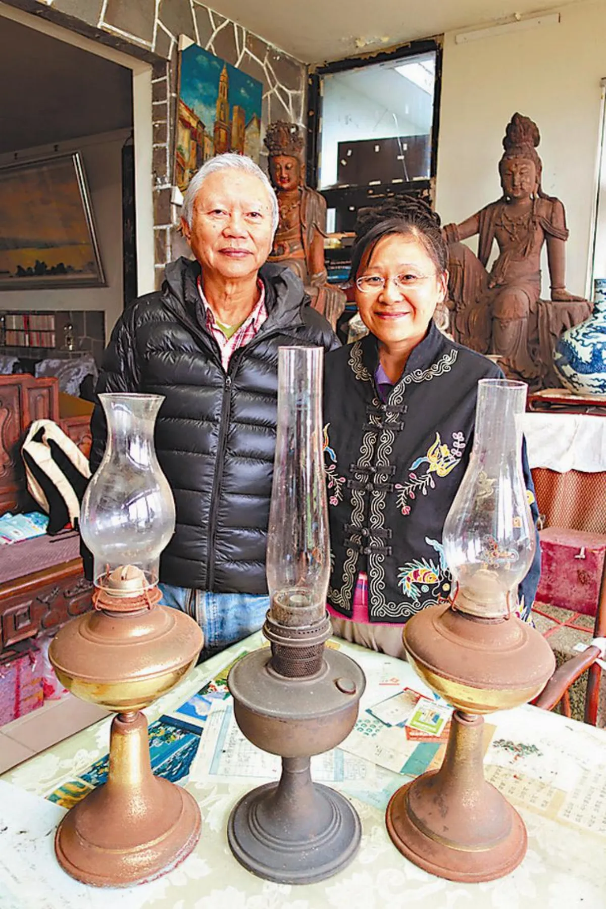 英國老油燈 回紅毛城