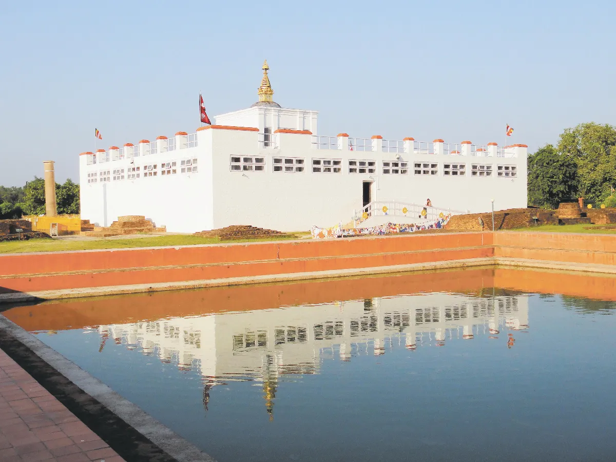 藍毗尼園中太子降誕