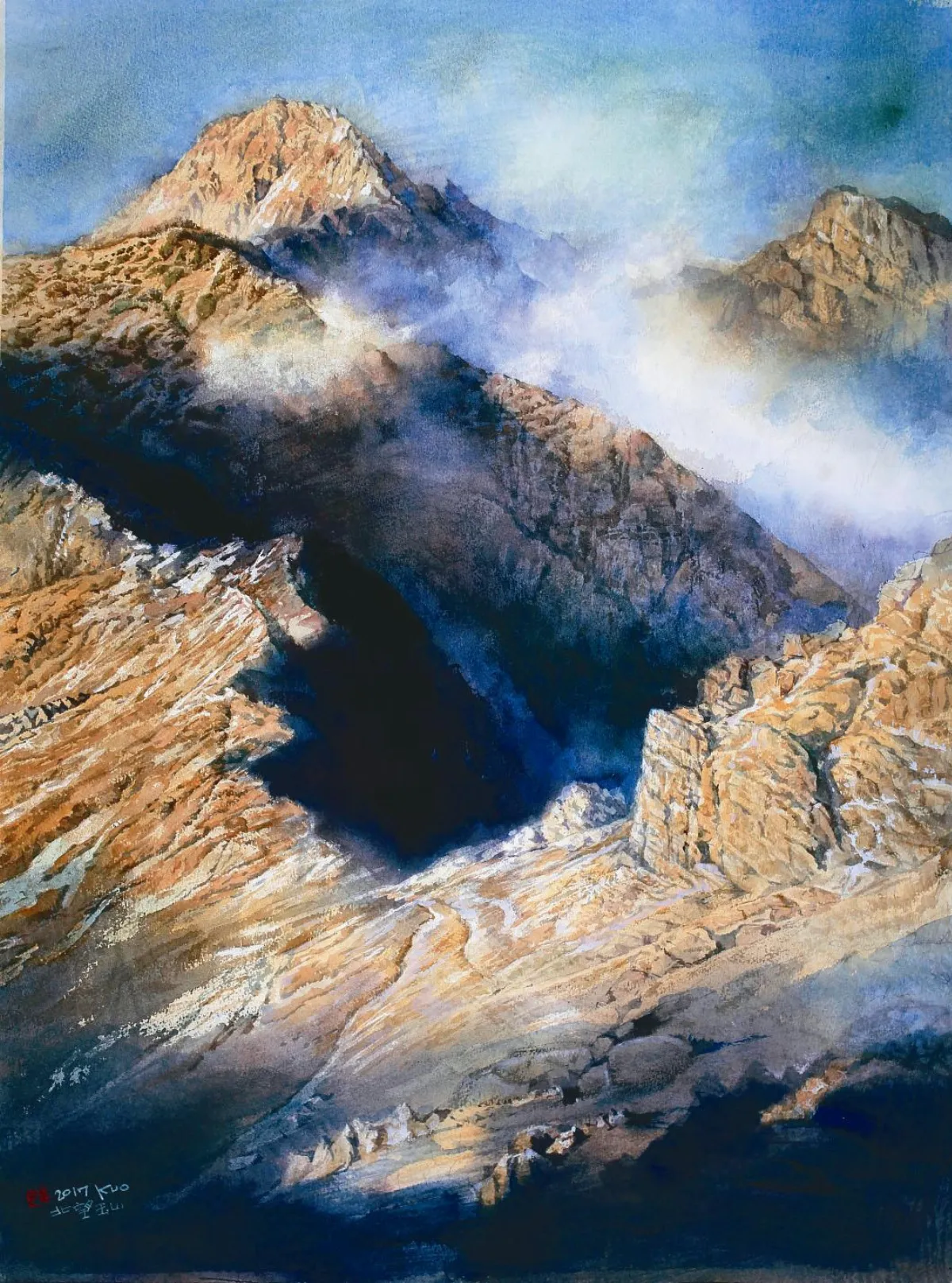 【靈動雲岳】 北望玉山