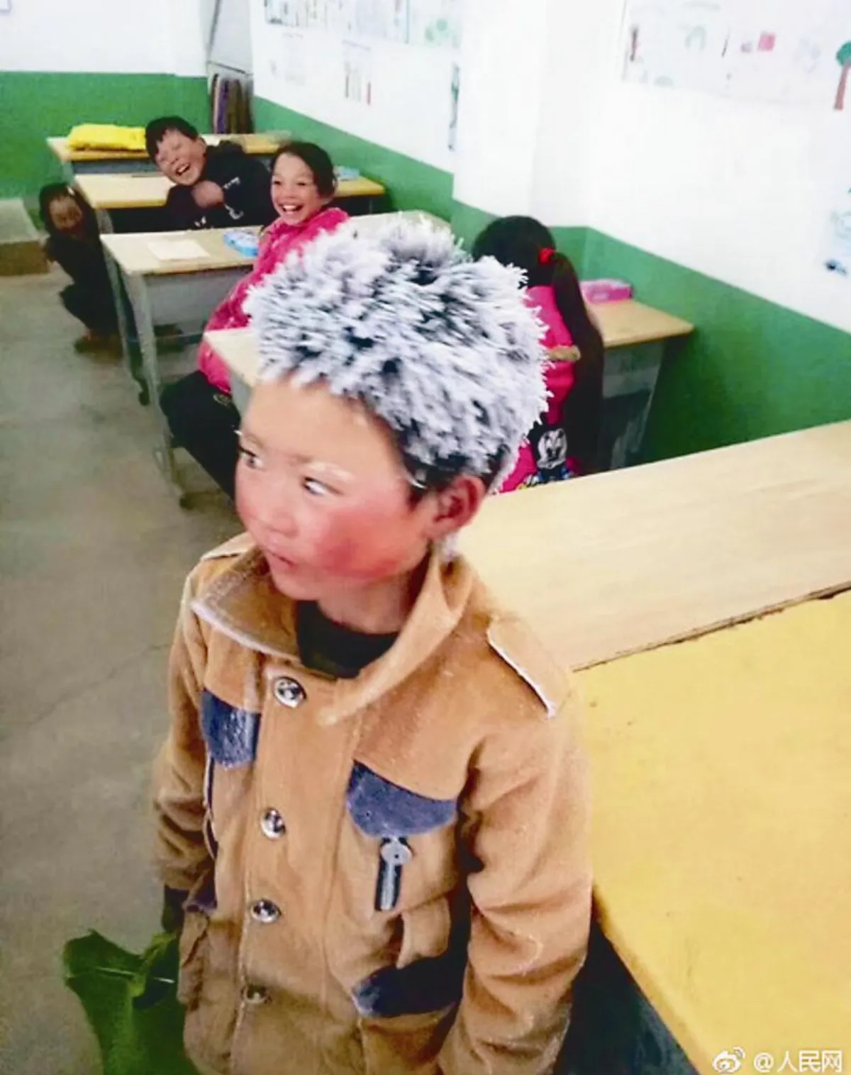 零下9度走路上學爆紅 冰花男孩：冷但不苦 立志當警察