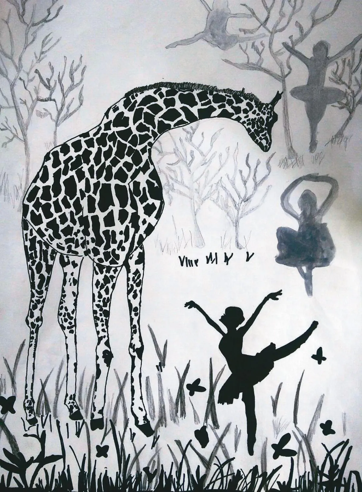 快樂塗鴉簿  原始之舞