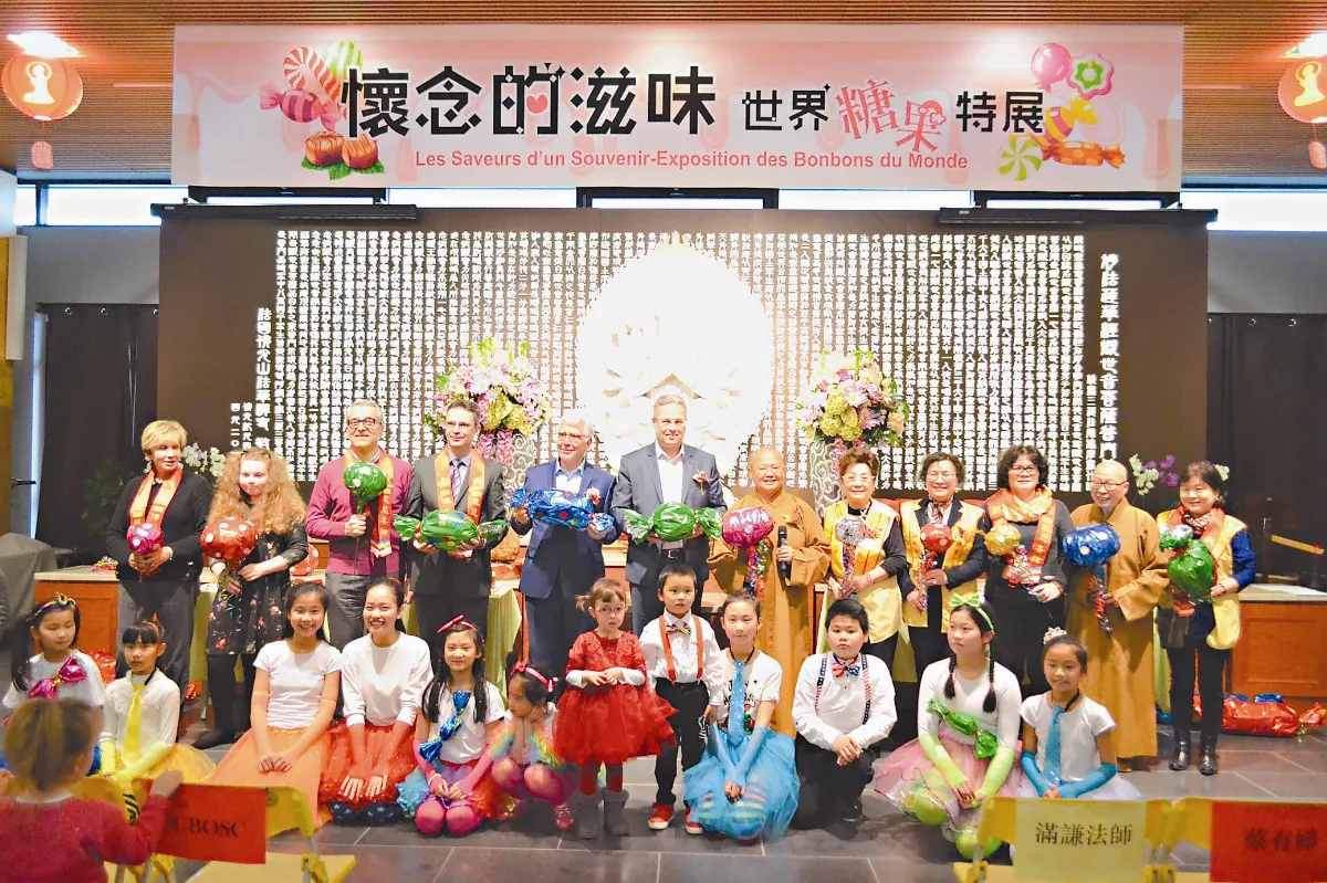 佛光人奉獻 世界糖果巴黎展出