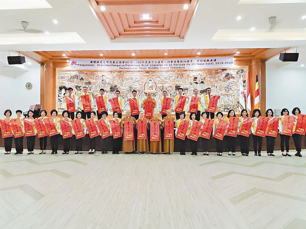 印尼蘇北幹部就職 發心立願