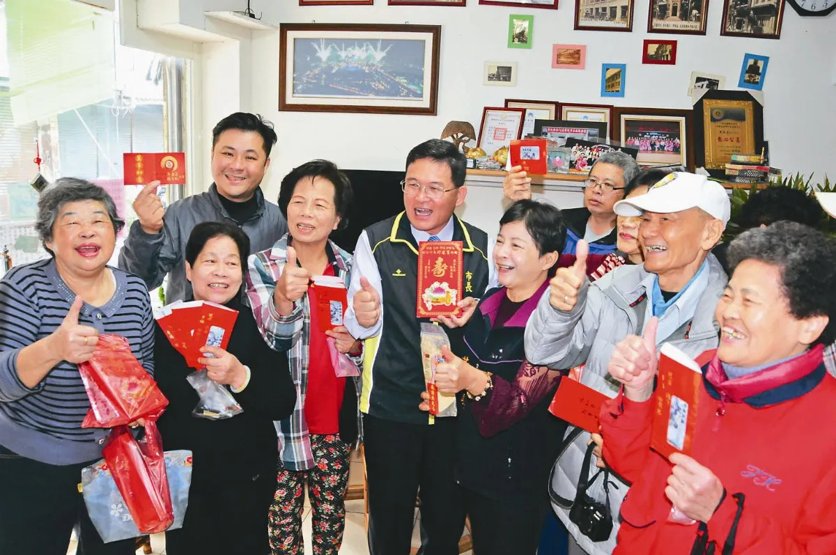彰市6千元敬老紅包 羨煞全國