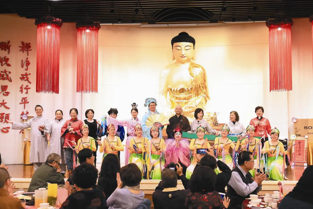 惠中寺賀歲 感恩祝福