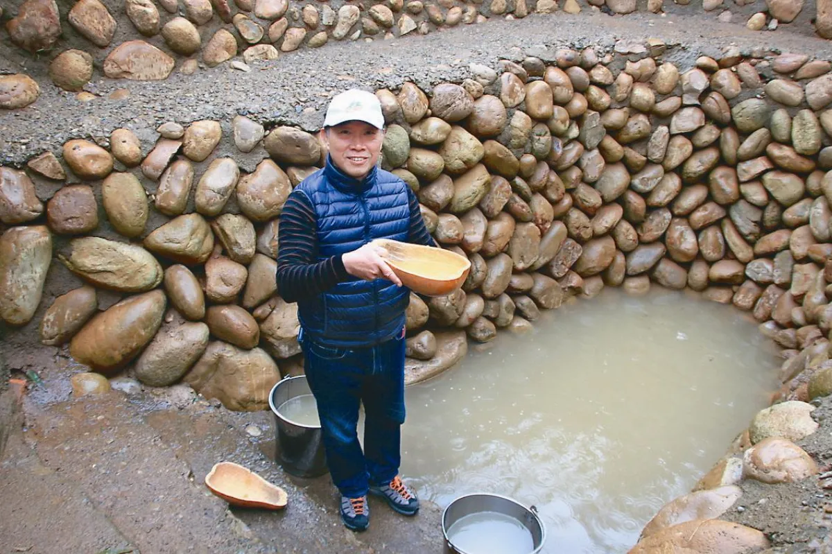 水瓢取水 新埔老井重見天日