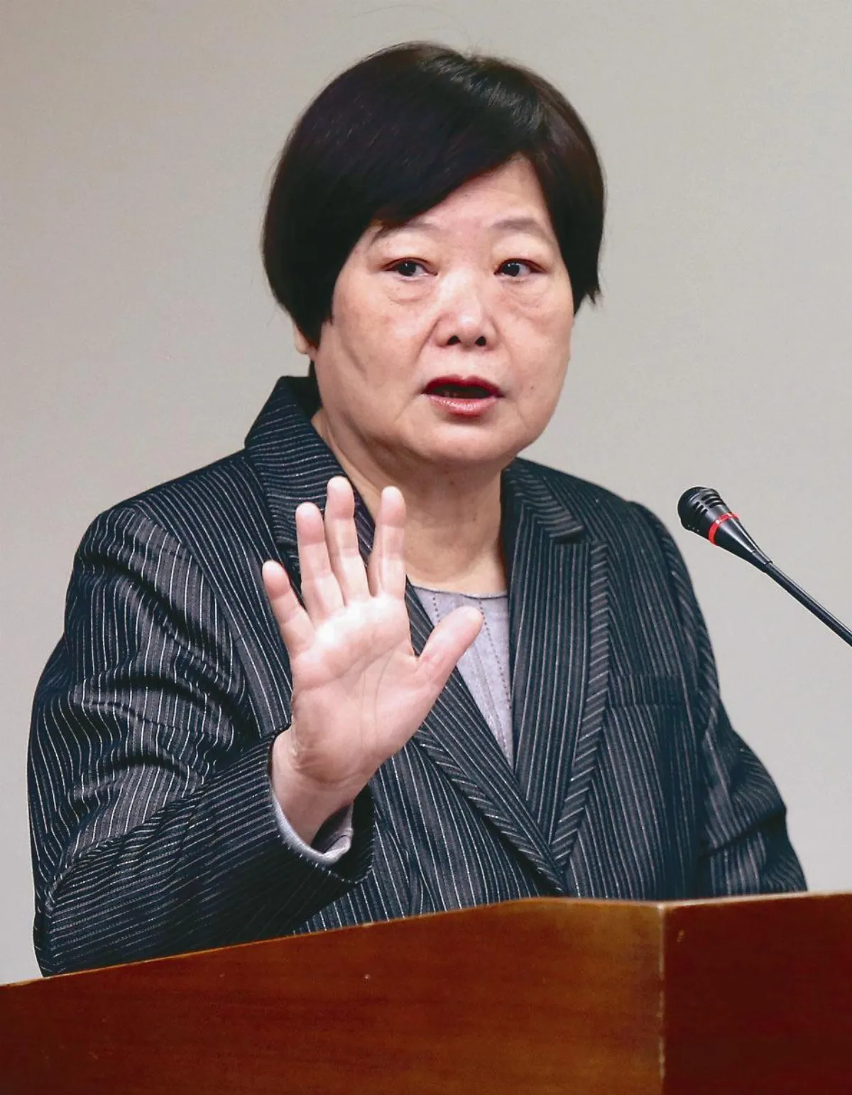 林美珠辭勞動部長