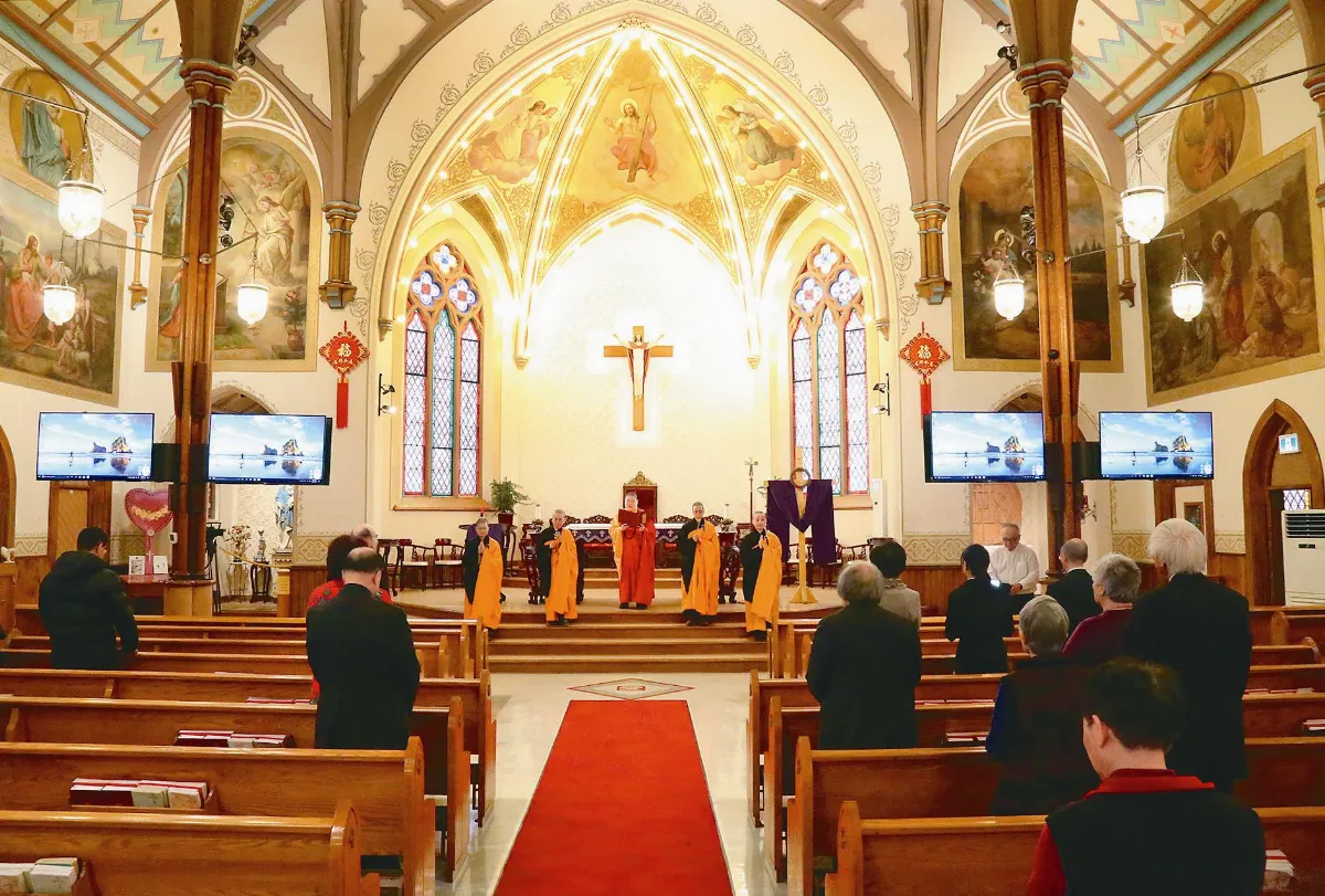 150年聖母堂 首聞梵唄祝禱