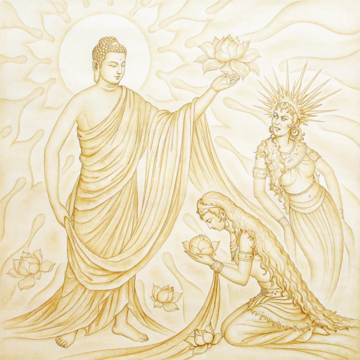 釋迦牟尼佛傳 玉耶女的悔改