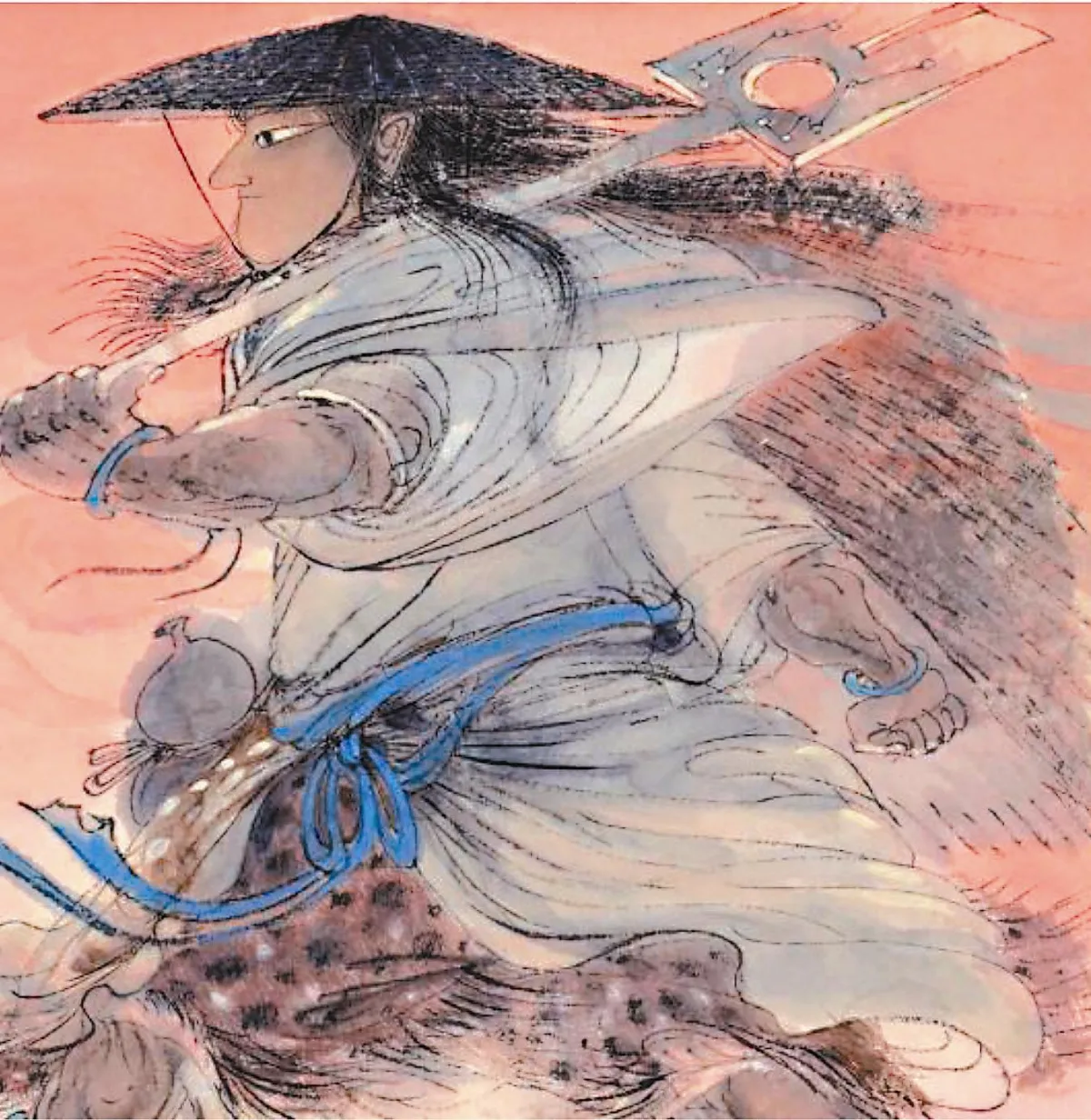 【夢開始的地方 開天闢地─中華創世神話繪本作品展】大禹出山