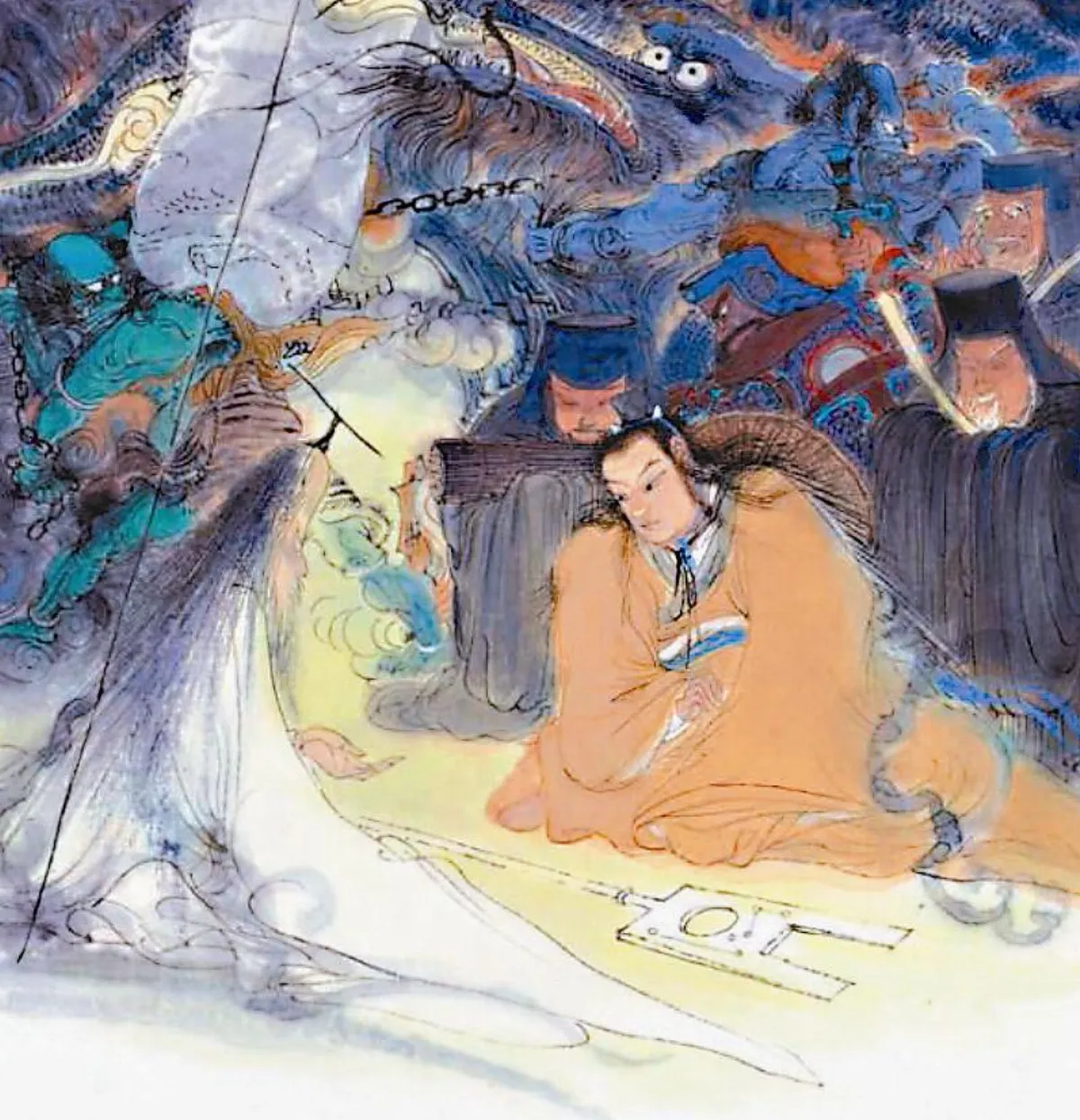 【夢開始的地方 開天闢地─中華創世神話繪本作品展】大禹出山