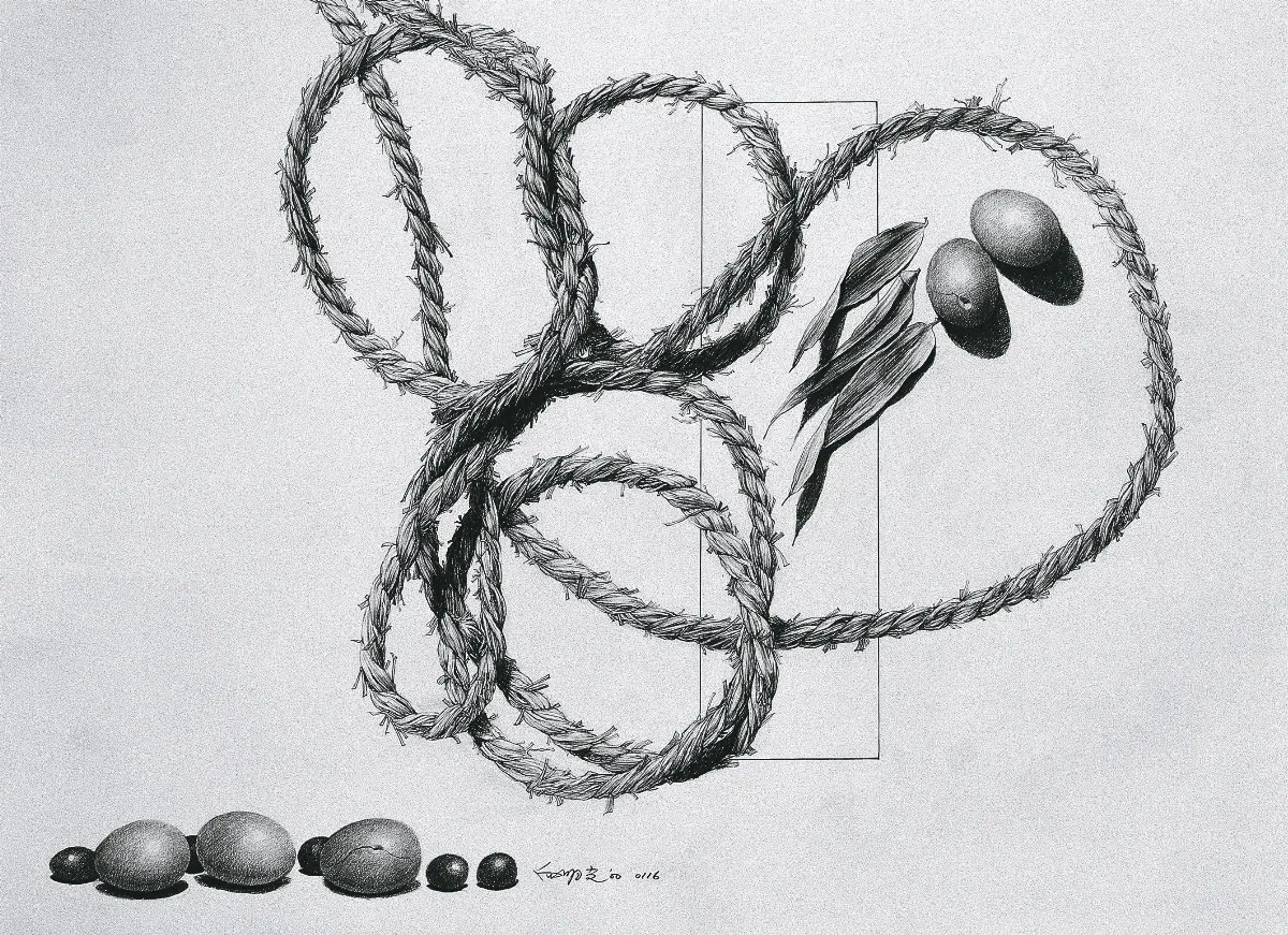 美的顯影 向明光〈縛空〉