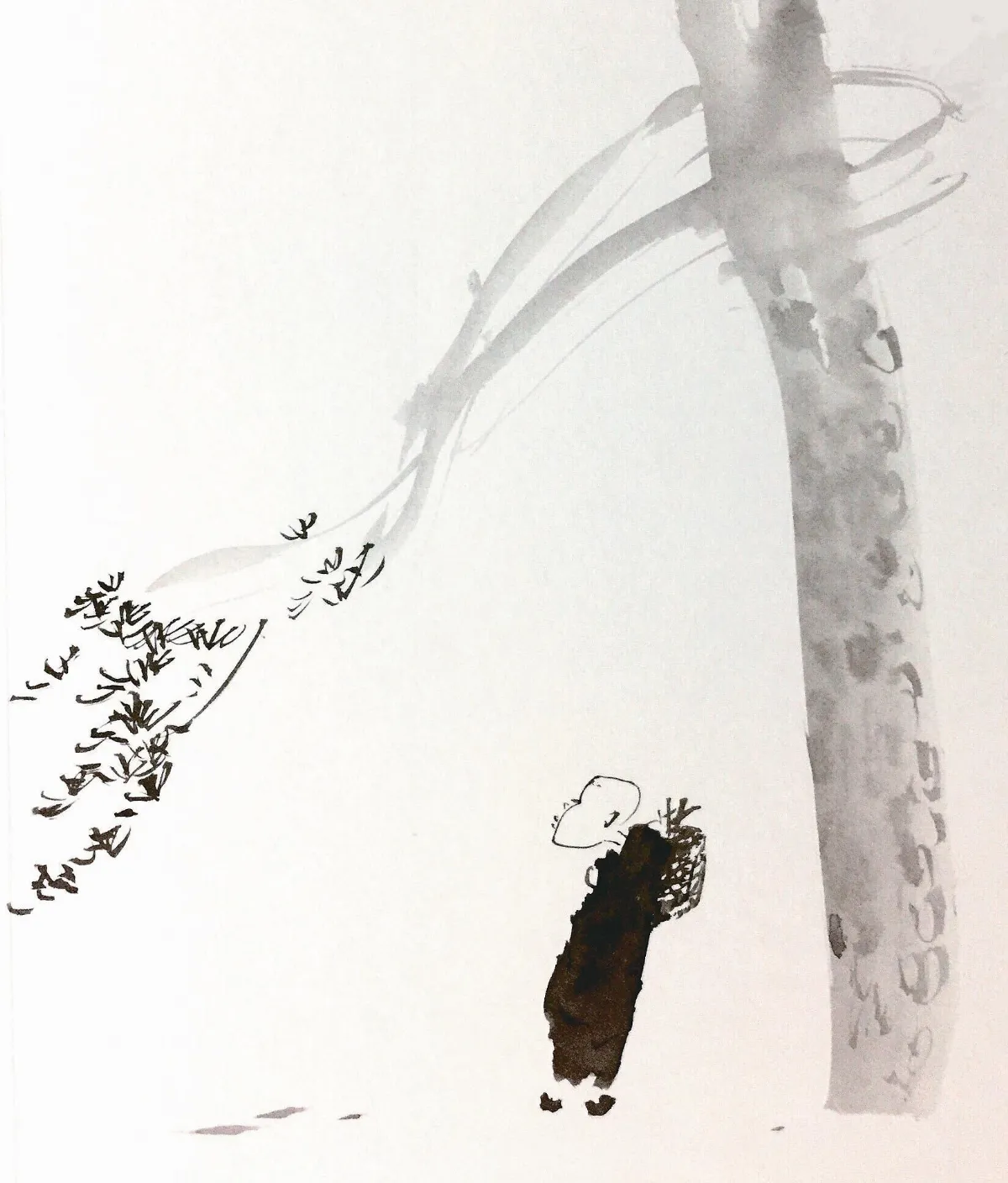 小沙彌 書畫鋪 出坡作務的啟示