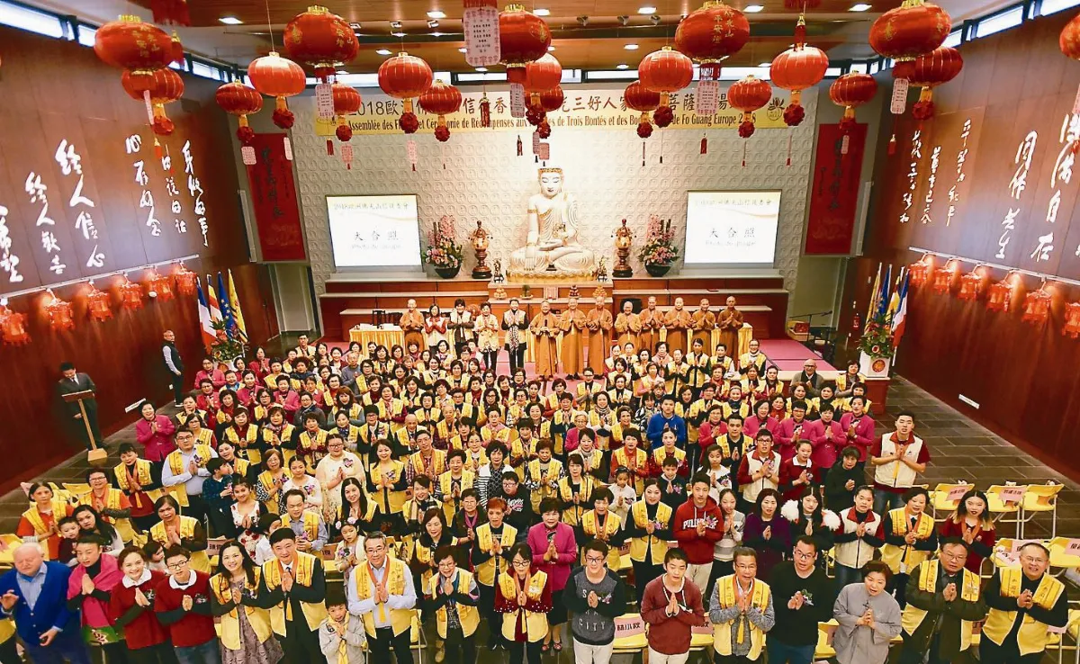 歐洲信徒香會 發願弘揚人間佛教