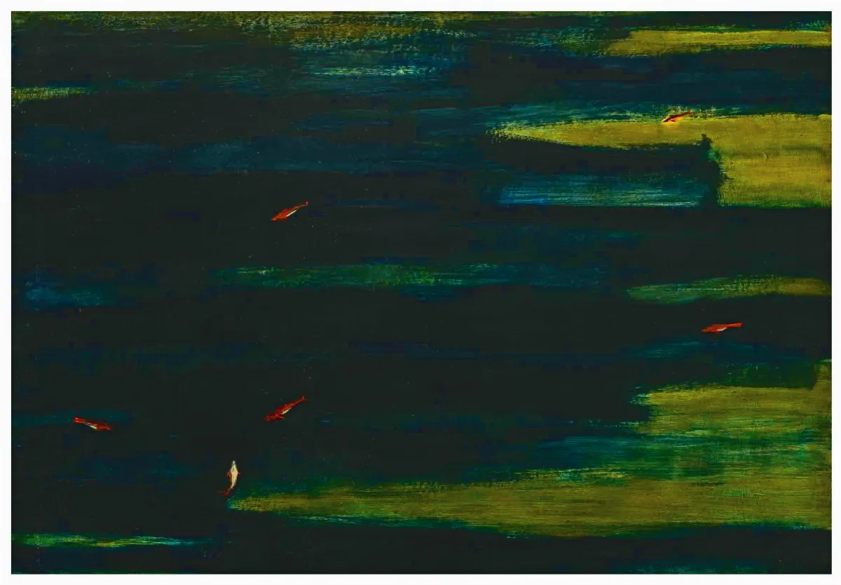 時光重逢 光影中游動的魚