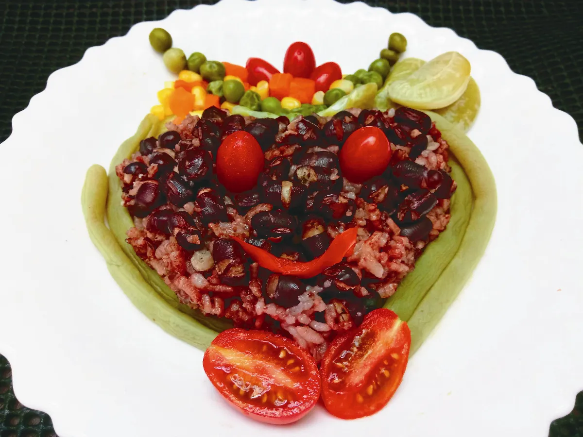 創意料理 高鐵紅豆飯