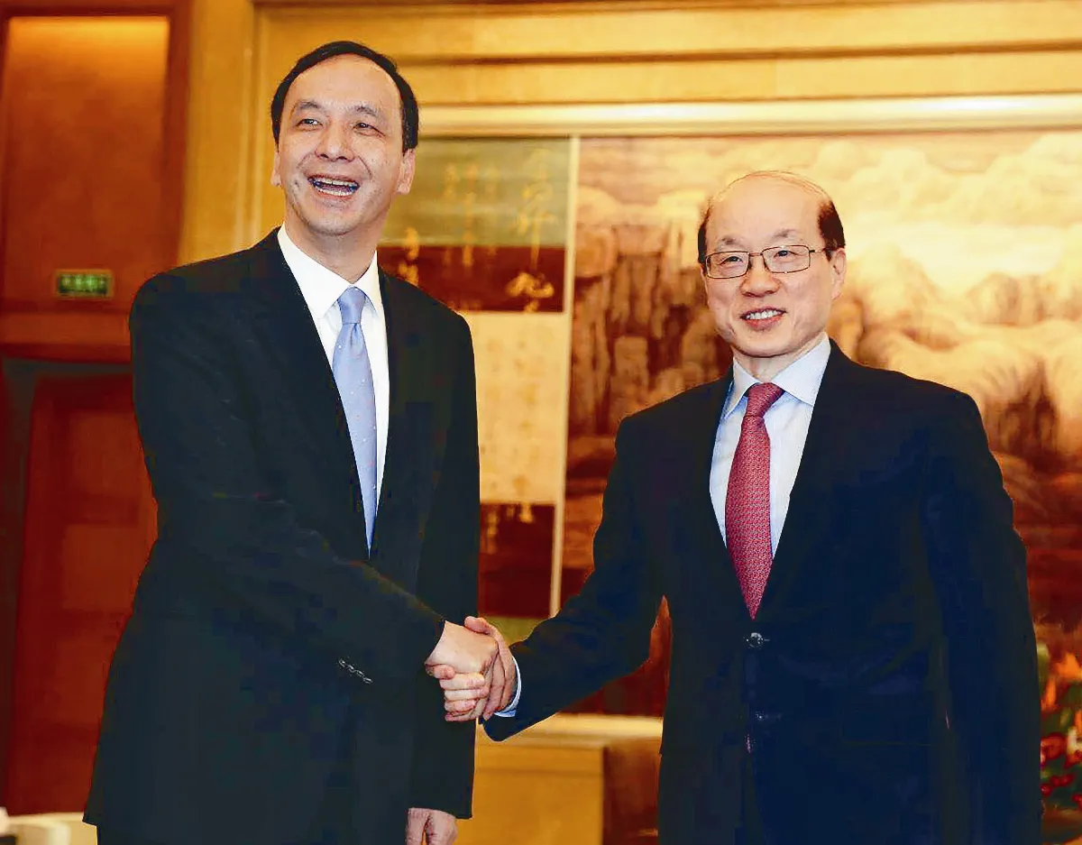 朱劉會 重申九二共識
