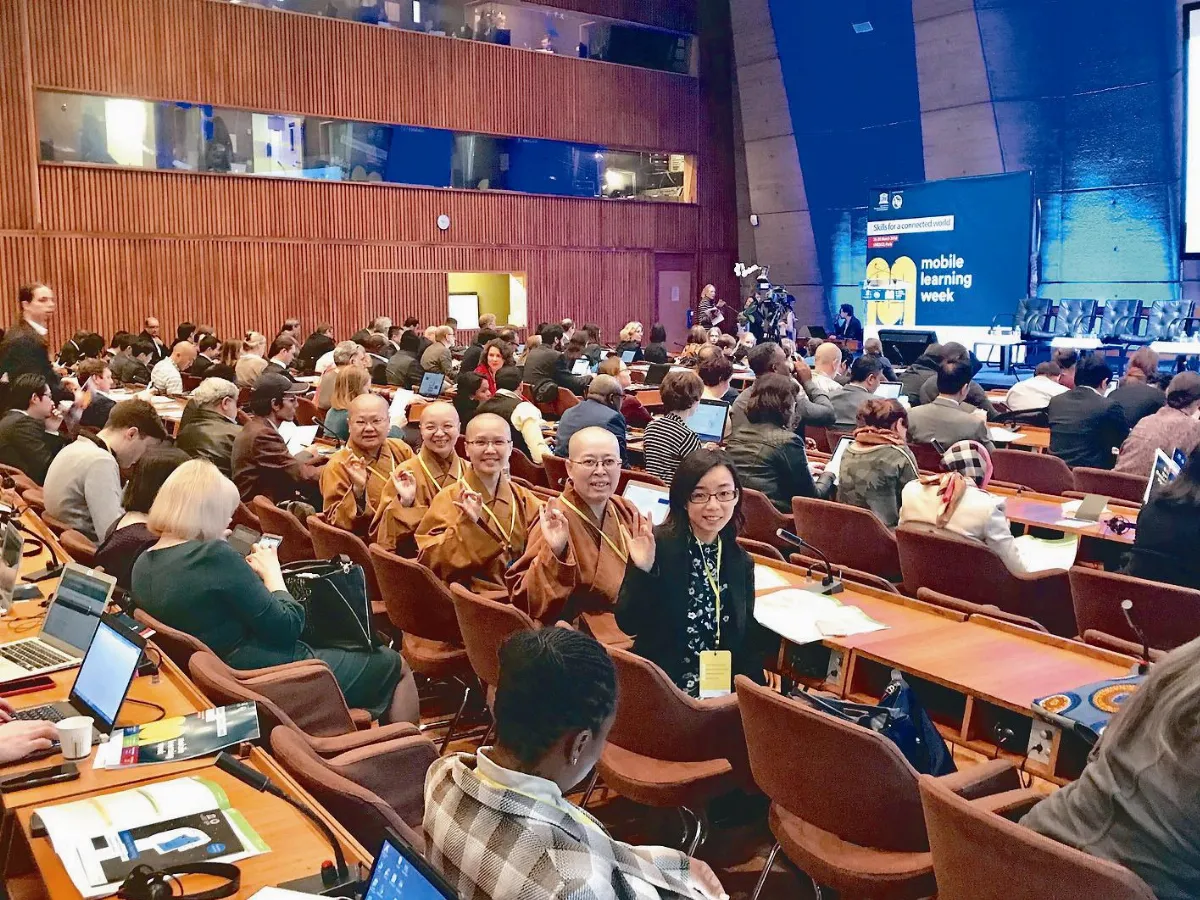 UNESCO移動學習周 佛光山與會