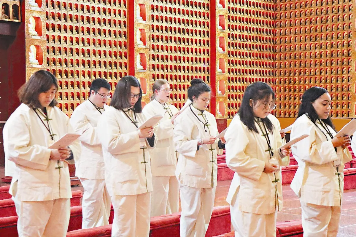 西來寺春令營 青年從心出發