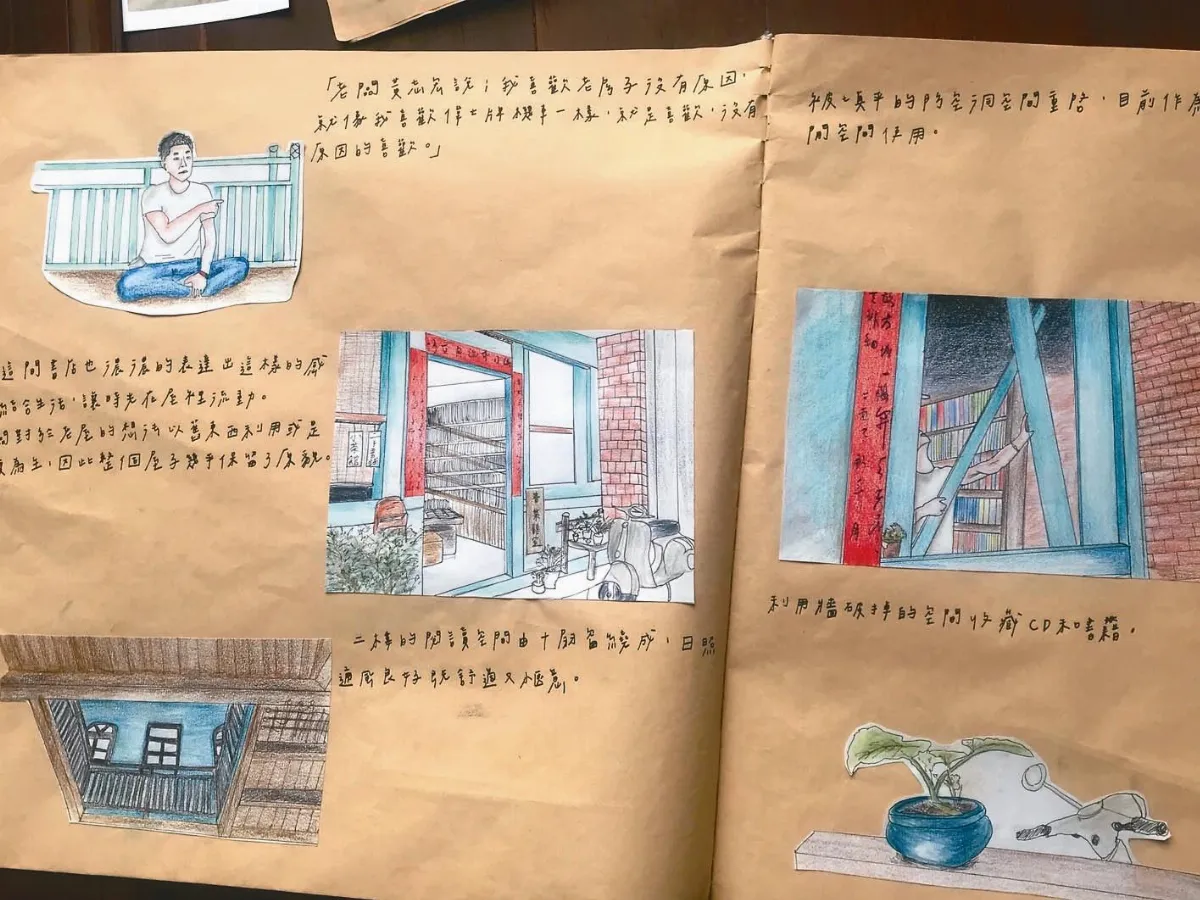 鹿港八郊圖誌 手繪呈新貌