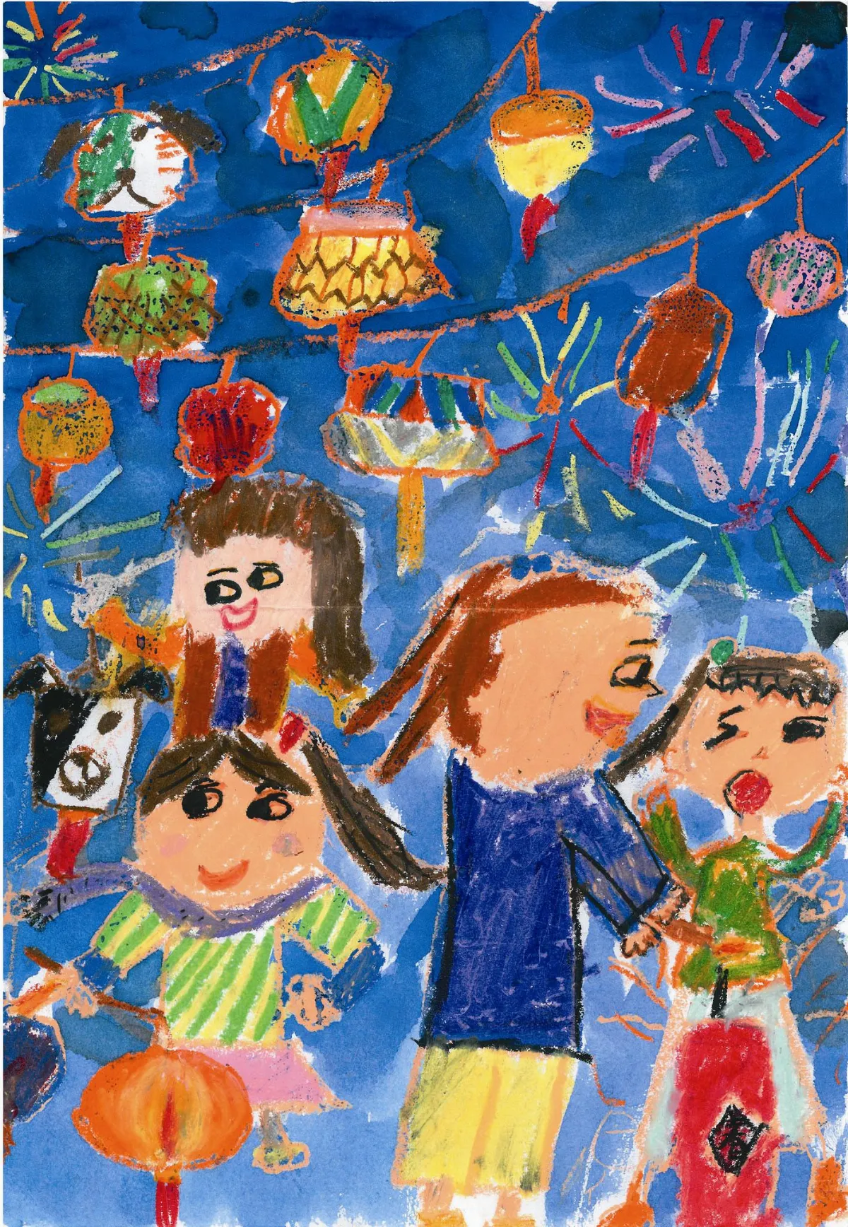 快樂塗鴉簿   賞花燈