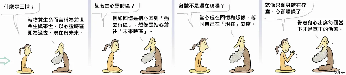參禪參纏 別在此時此刻缺席了