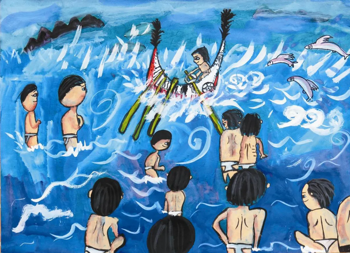 快樂塗鴉簿   飛魚祭