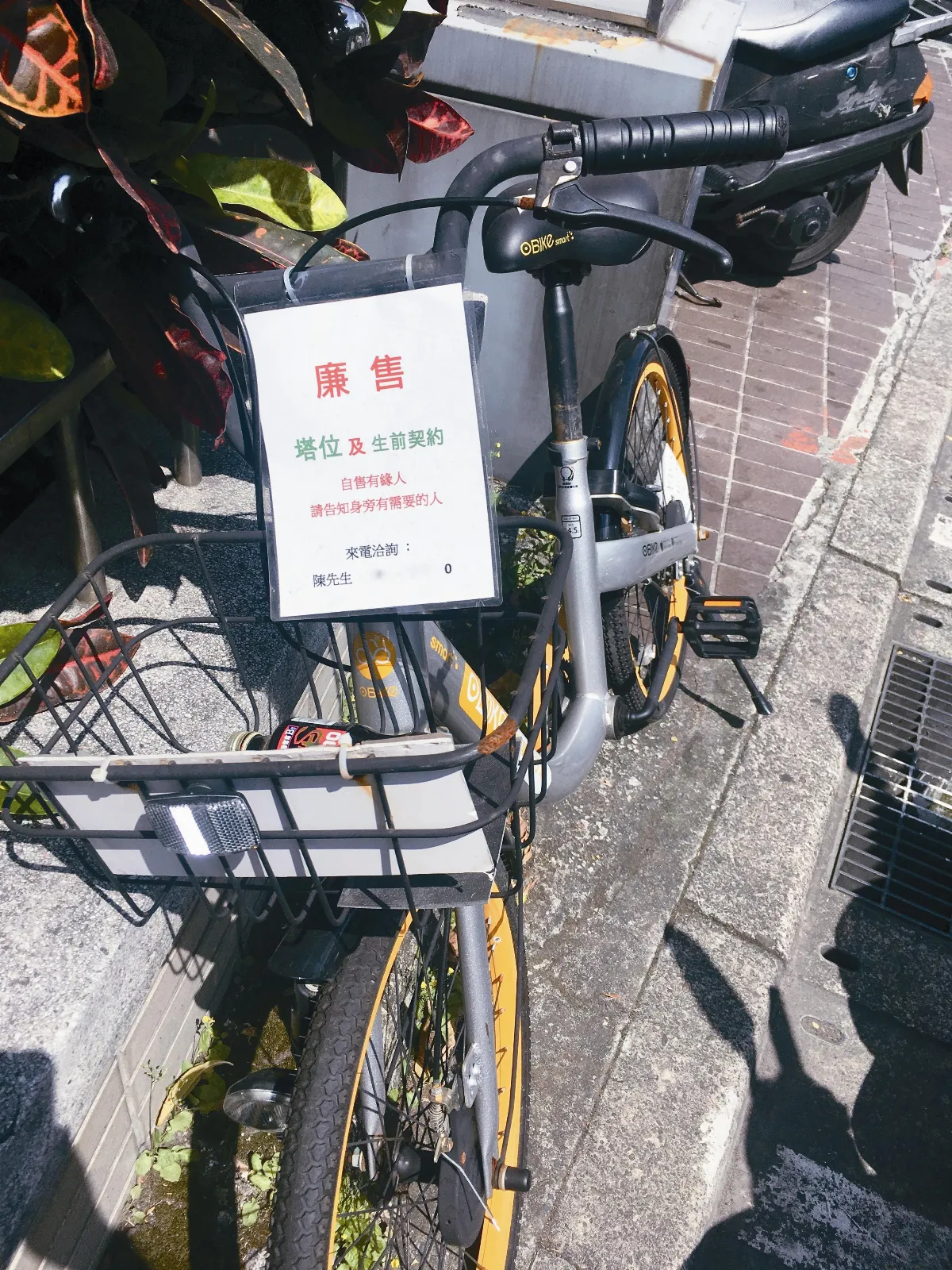 路霸掛廣告 oBike也受害