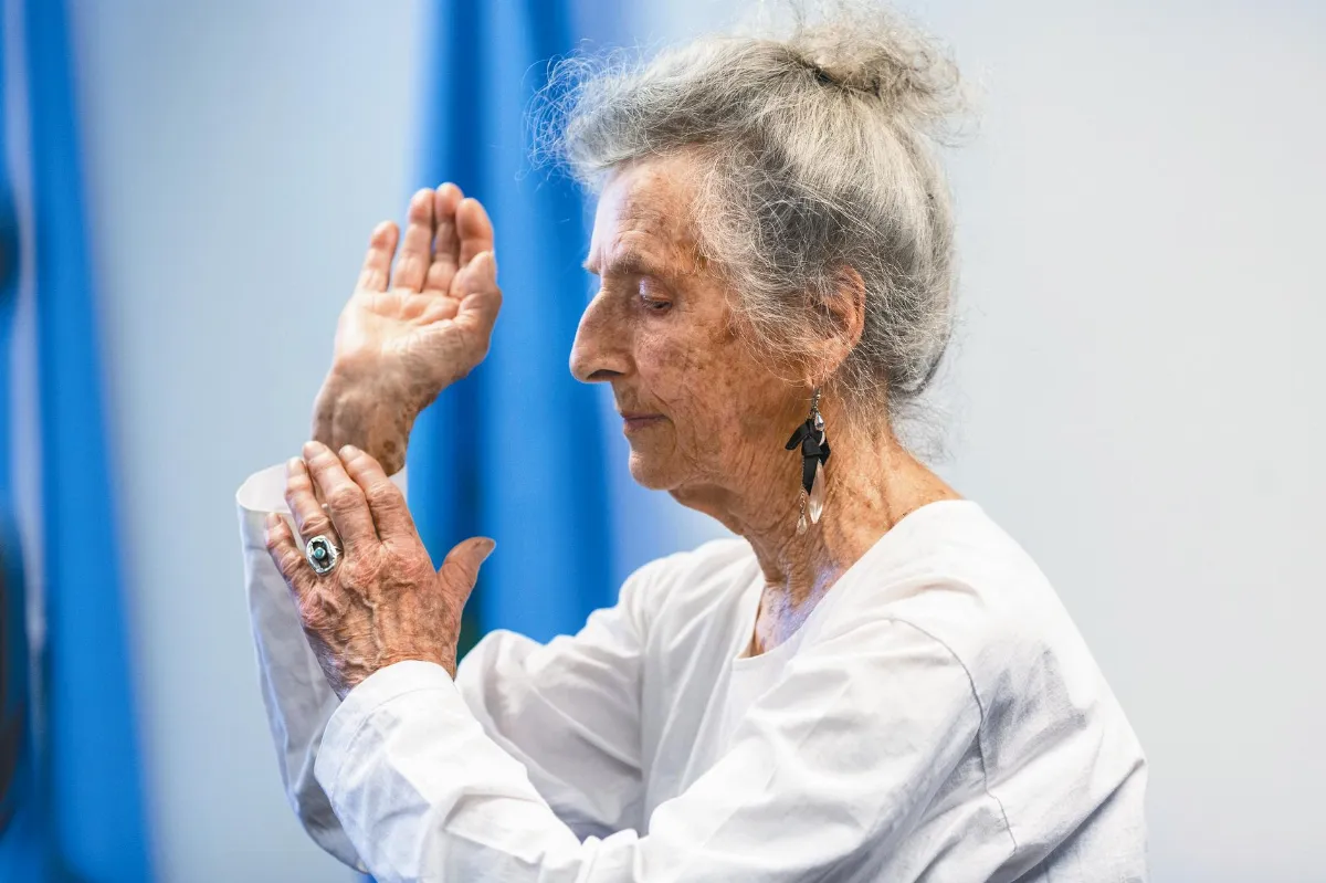93歲紐約阿嬤打太極