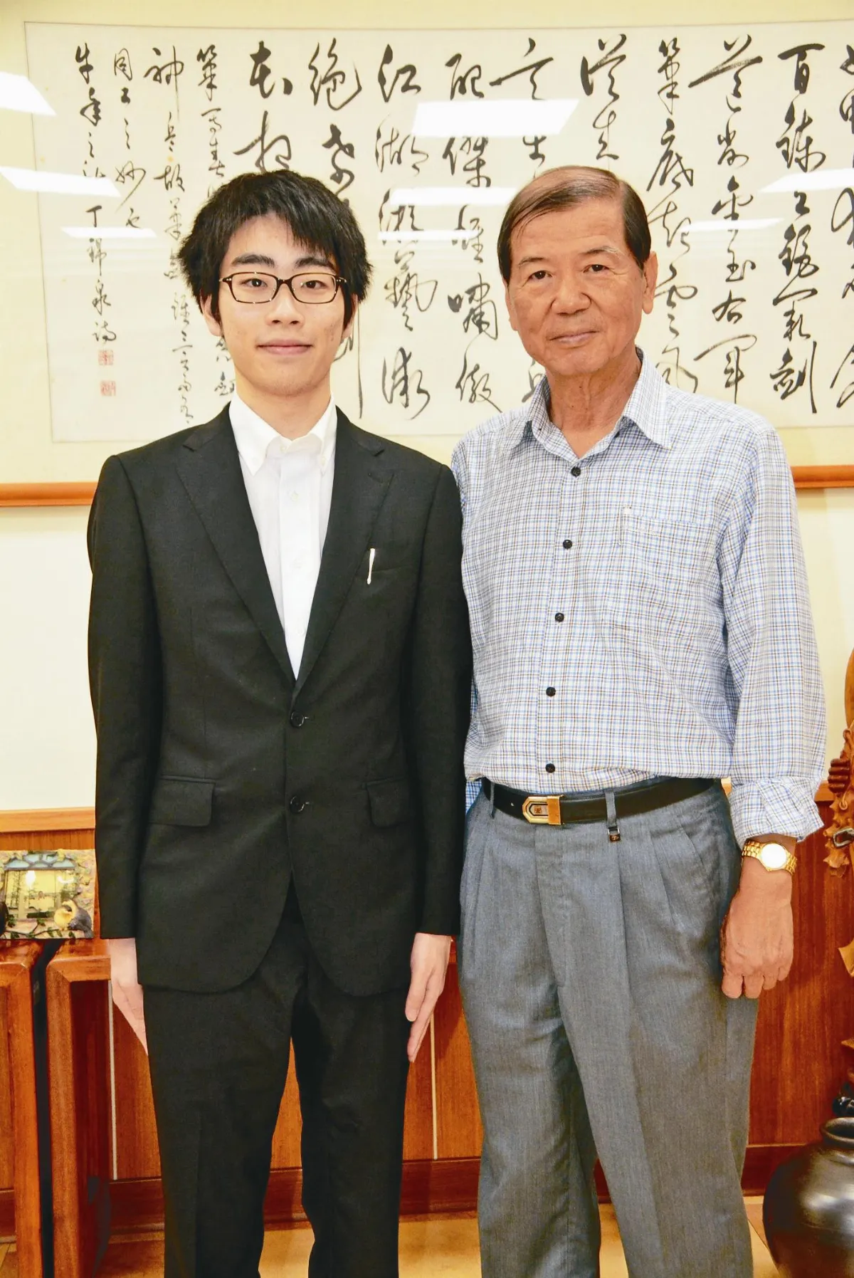 日籍交換生室賀 視佛大唯一志願