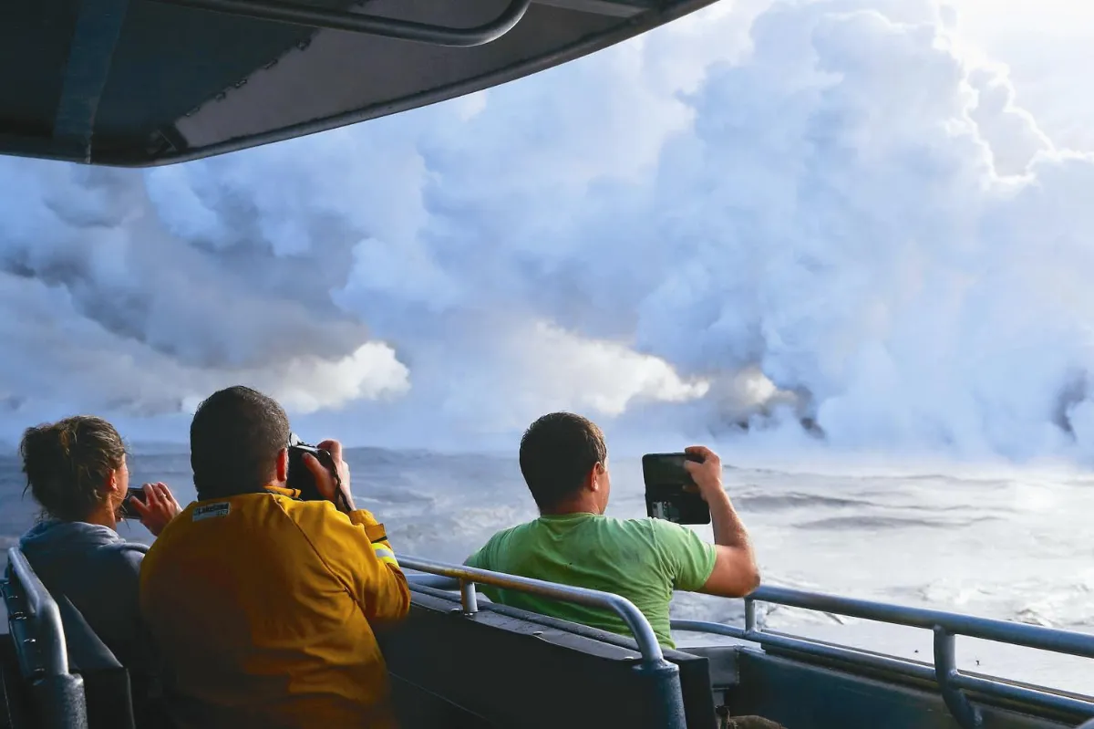 熔岩流入海 夏威夷面臨火山新威脅