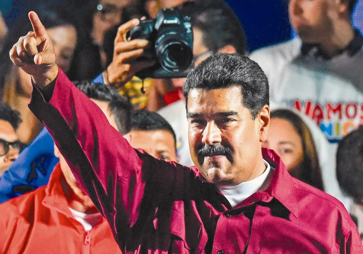 馬杜洛連任委國總統 美、拉美拒承認