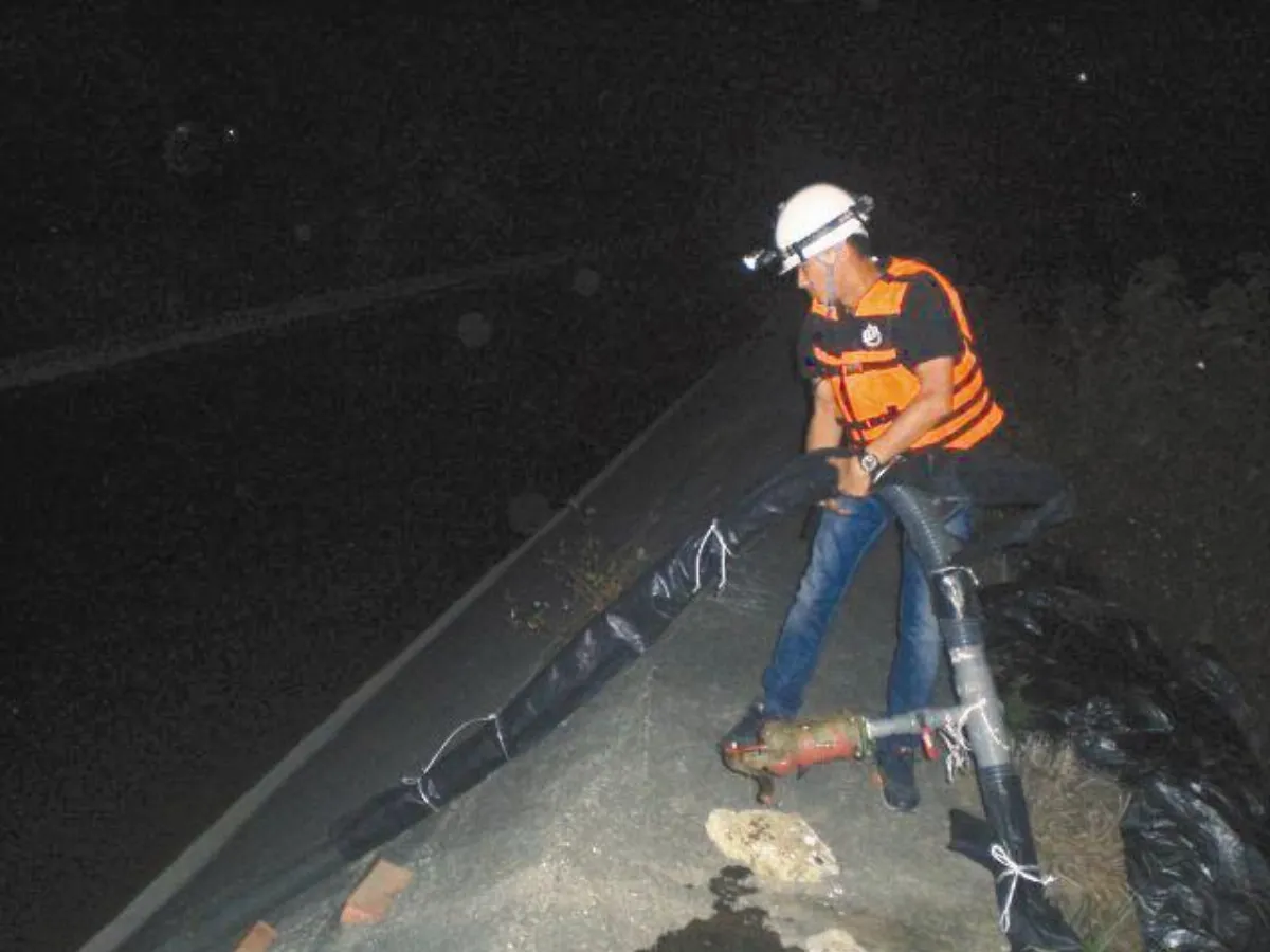 稻田搶灌溉 一晚多40條盜水水管