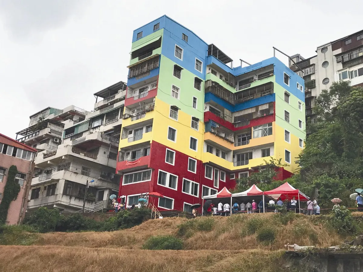 彩繪觀海樓 台灣八景之首再露臉