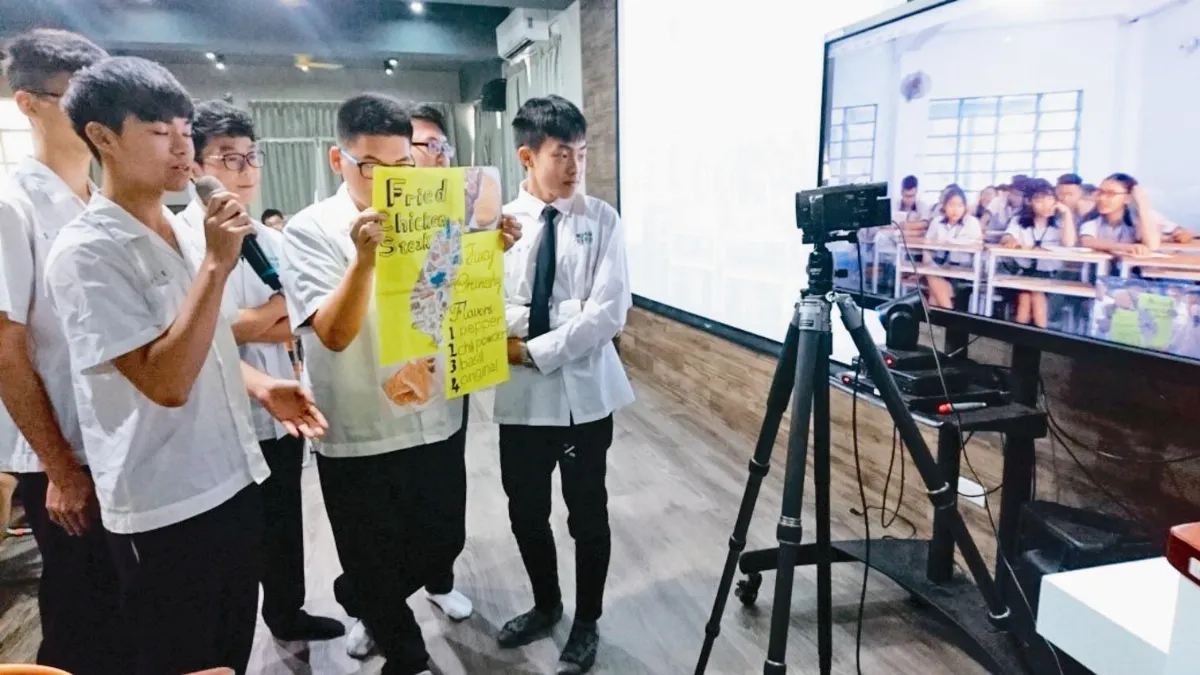 國際視訊課 高中生不怕講英文