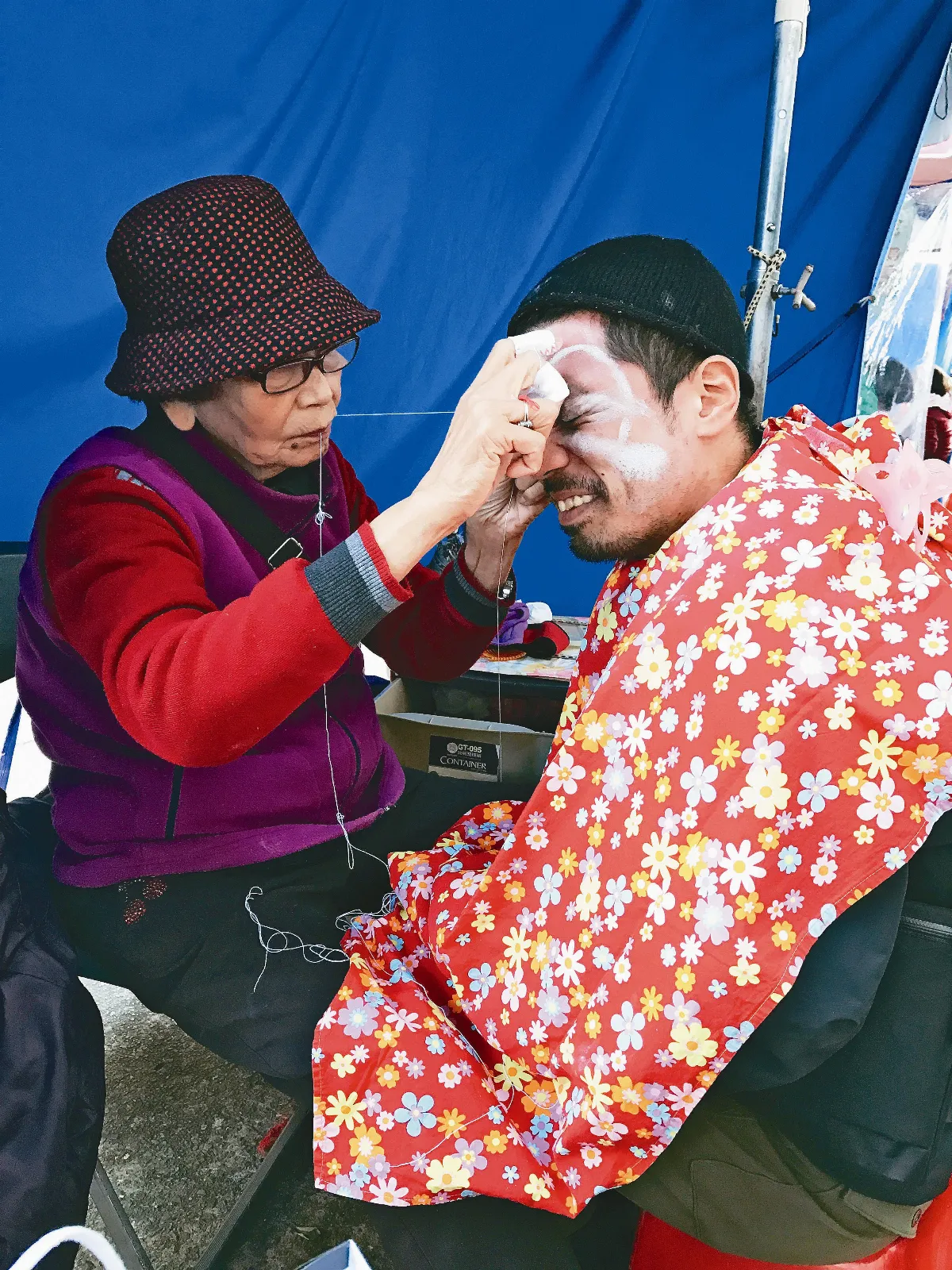 生活快門  體驗挽面文化的日本郎！