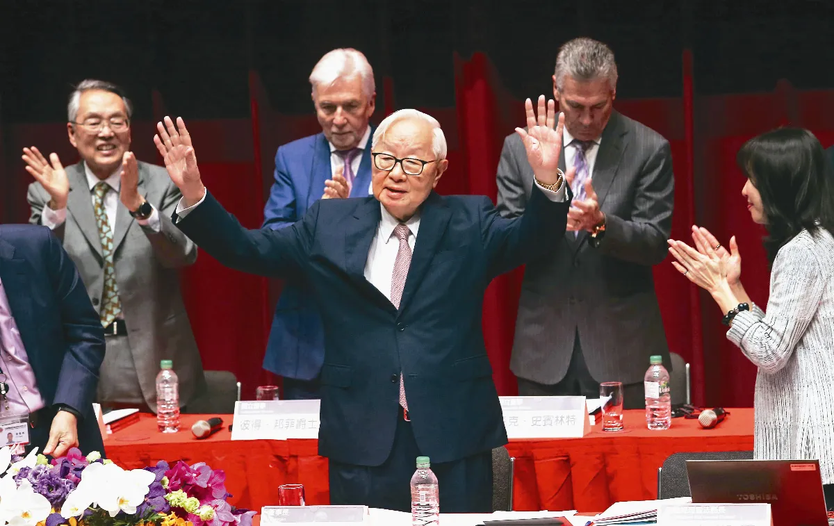 創台積電31年奇蹟 張忠謀退休
