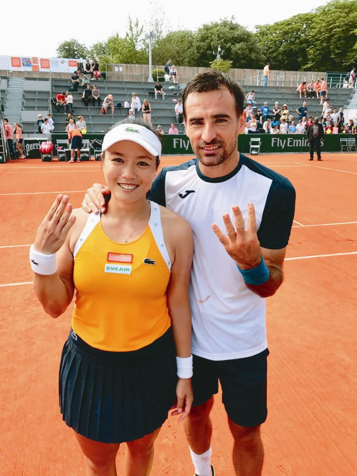 詹家姐妹 各自打出最佳成績