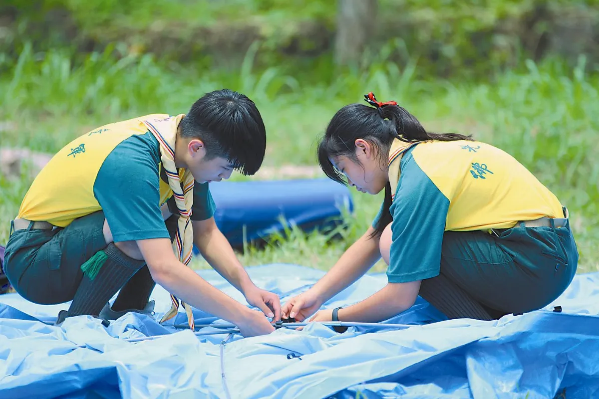 佛光童軍訓練 開發生命能量