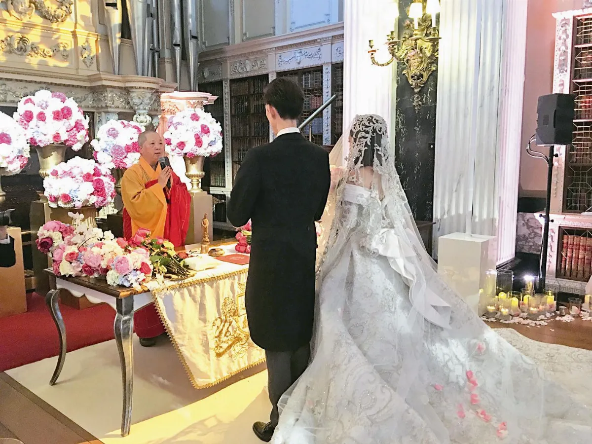 英國布倫海姆宮 佛化婚禮