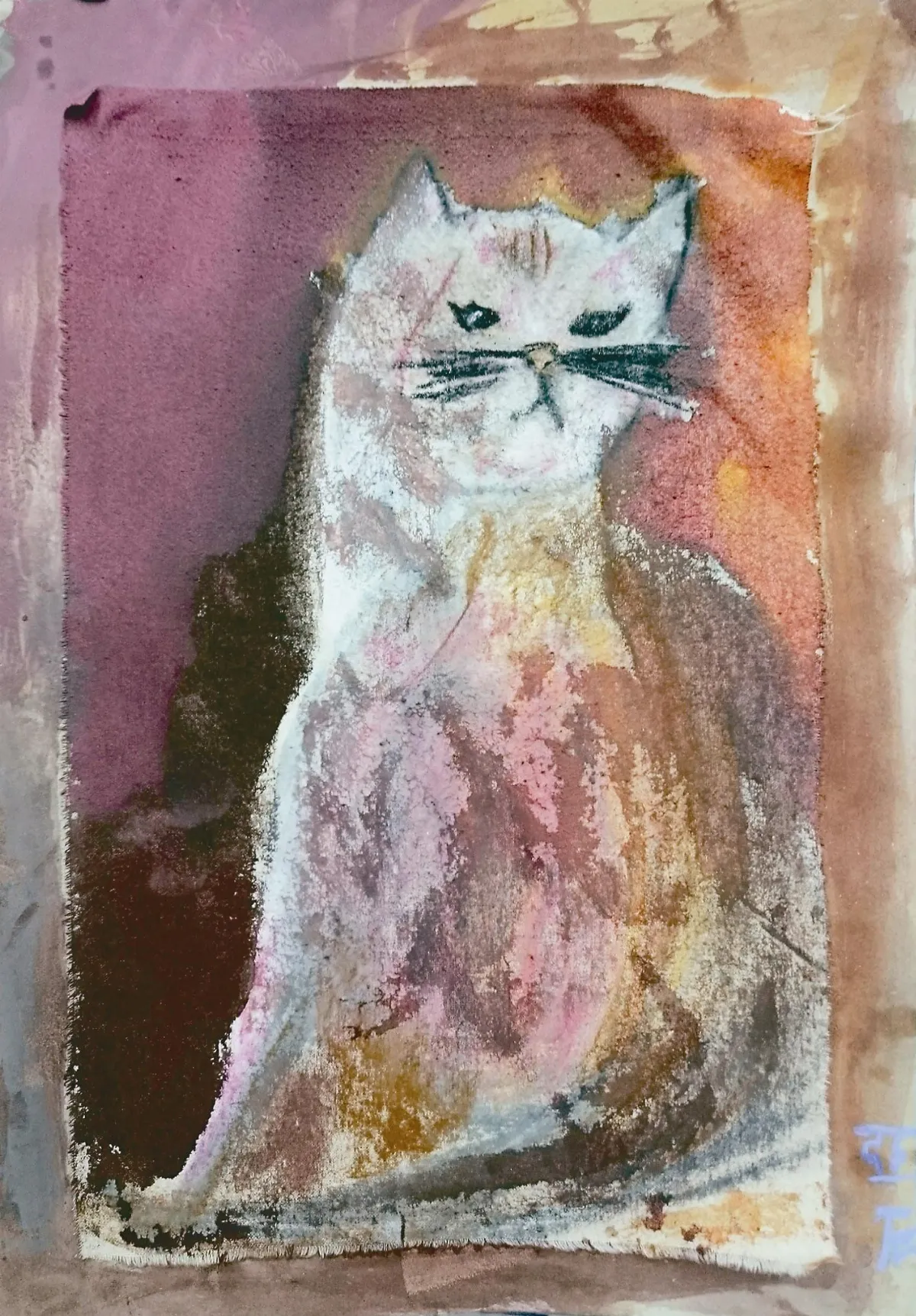 快樂塗鴉簿  貓