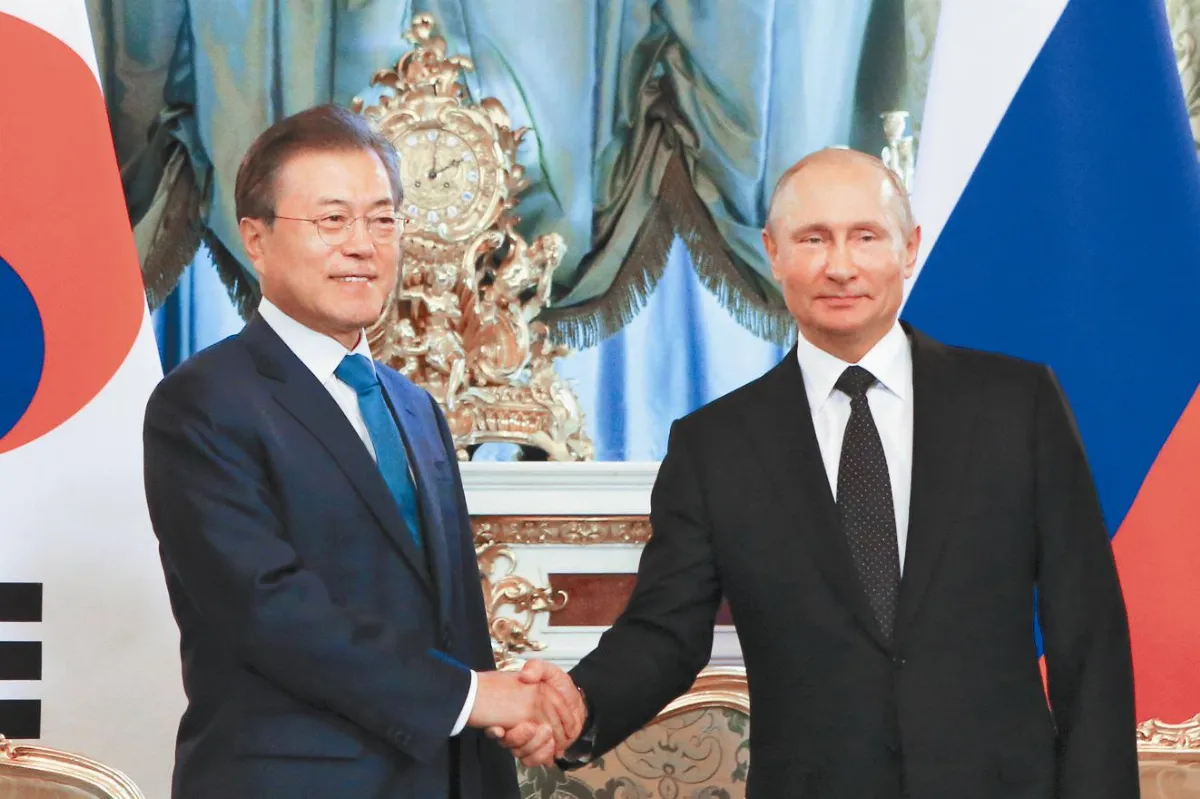 普亭 邀兩韓領袖9月訪俄