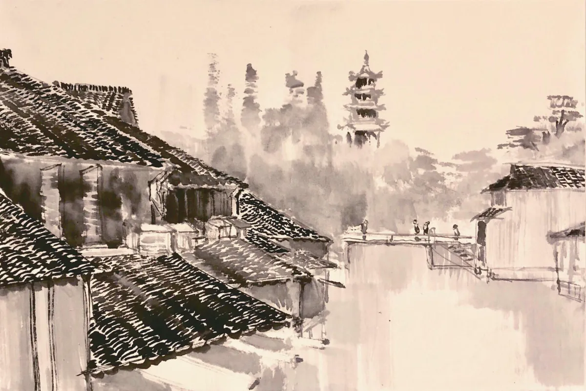 小沙彌書畫鋪 心燈恆照，遊子歸程