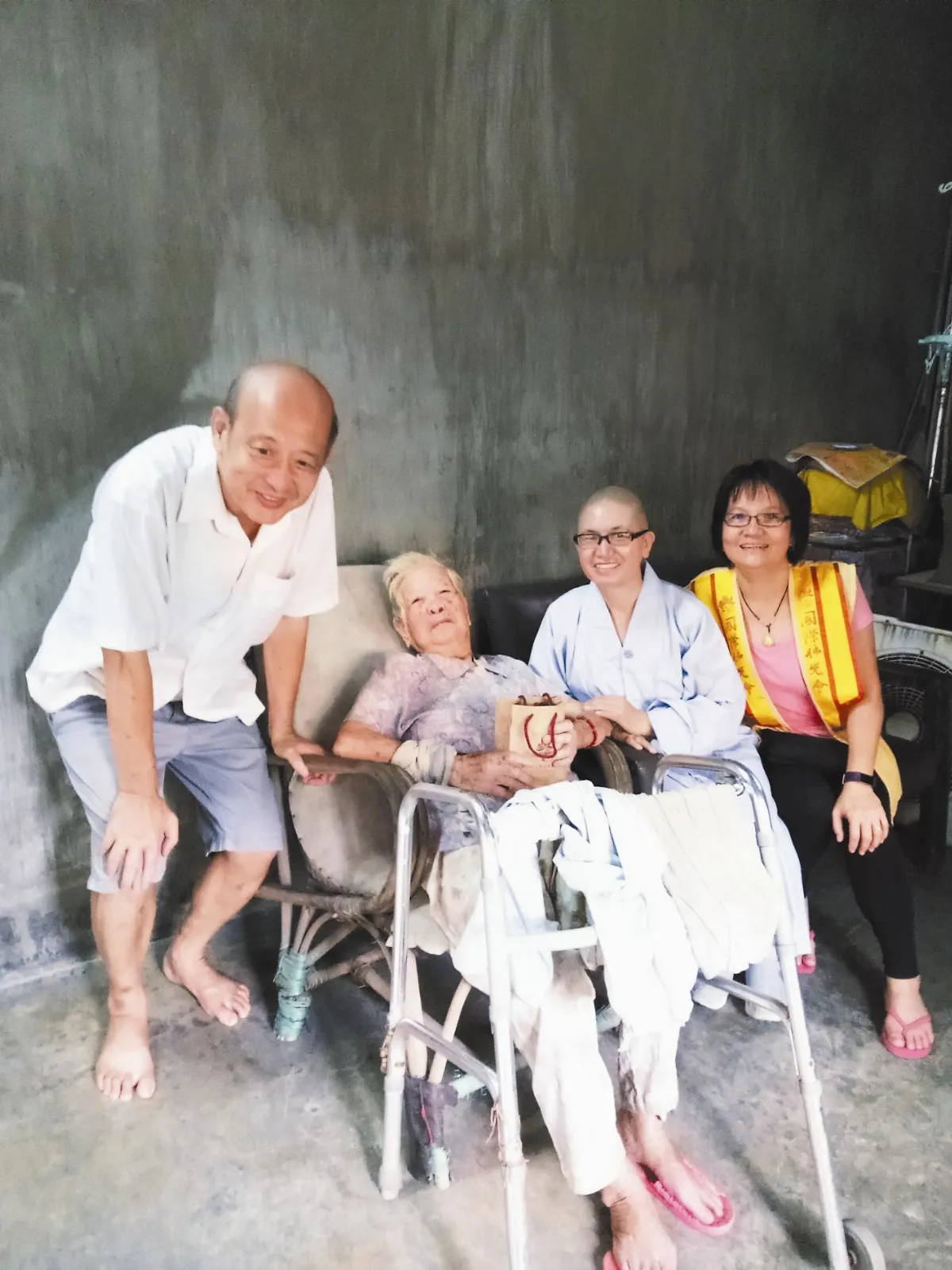 關懷長者 印度加城飄粽香