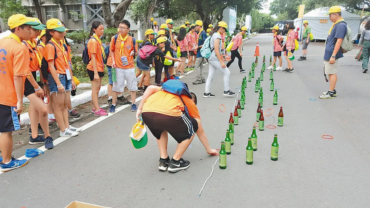 全國大露營 佛光童軍展三好