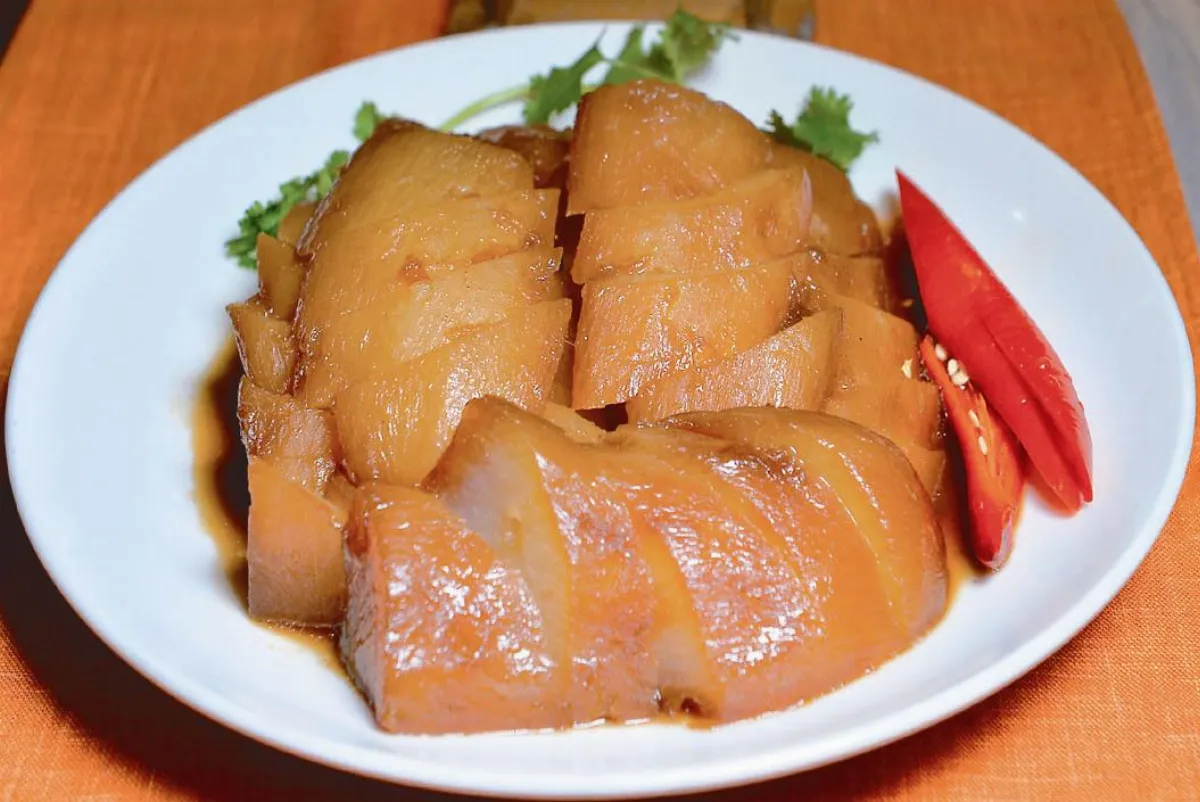 照食譜 紅燒蘿蔔 何首烏湯