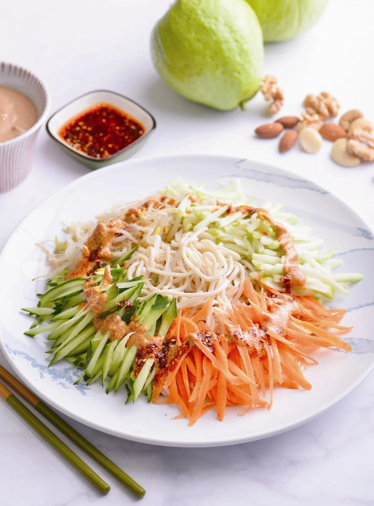 養 生 DIY 低GI 燕麥蔬菜涼麵