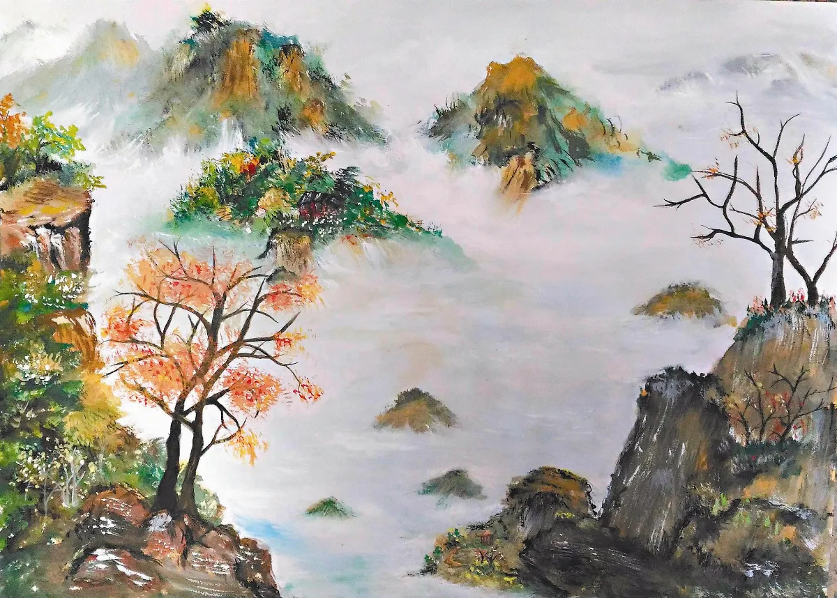 快樂塗鴉簿 雲海翠嶺
