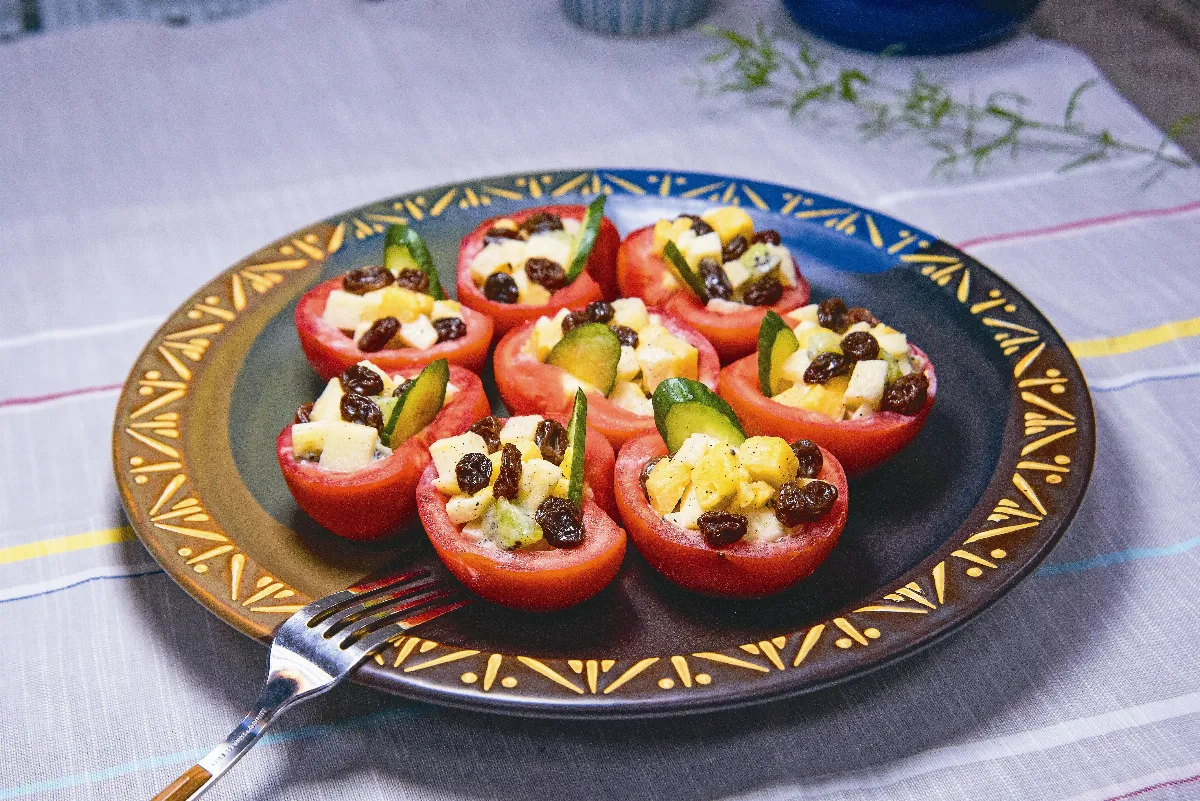 人間覺味梅醬鮮果蕃茄盅